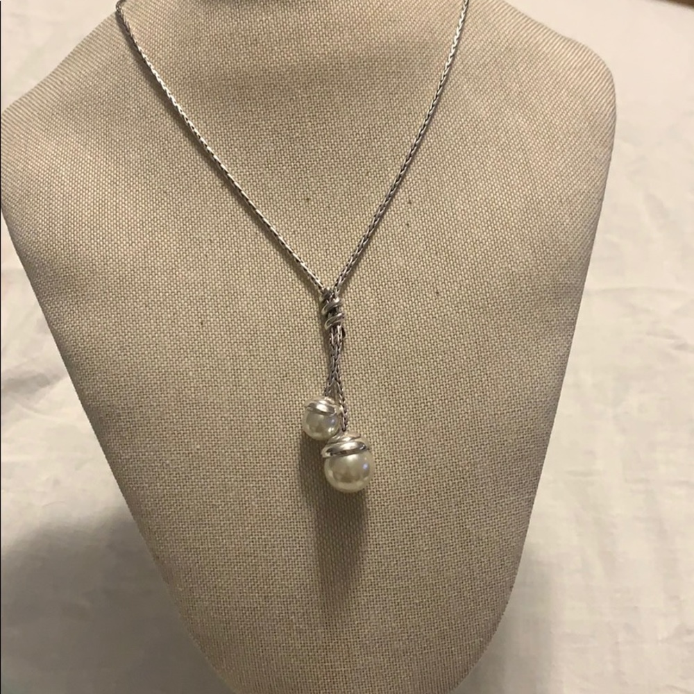 Brighton Pearl-like accent necklace